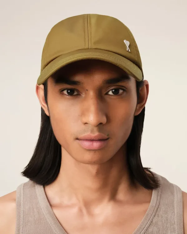 Clearance Mustard Twill Ami de Coeur Stud Cap Women Caps | Ami De Coeur