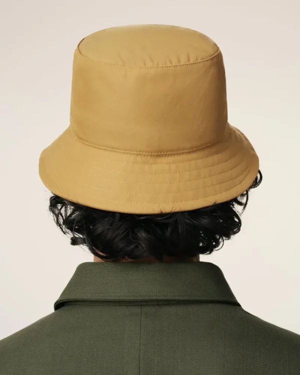 Best Sale Mustard Twill Ami de Coeur Stud Bucket Hat Women Hats & Beanies | Ami De Coeur