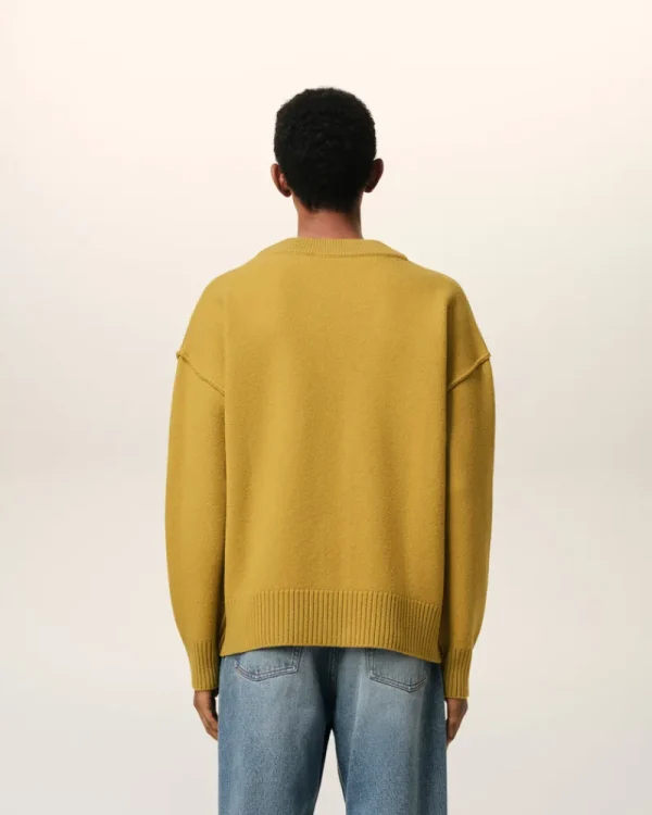 Shop Mustard Wool Ami de Coeur Cardigan Women Sweaters & Cardigans | Ami De Coeur