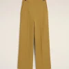 Sale Mustard Wool Sailor Trousers Women Denim | Trousers
