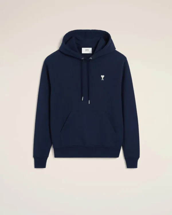 Discount Navy Cotton Ami de Coeur Hoodie Sweatshirts & Hoodies | Ami De Coeur