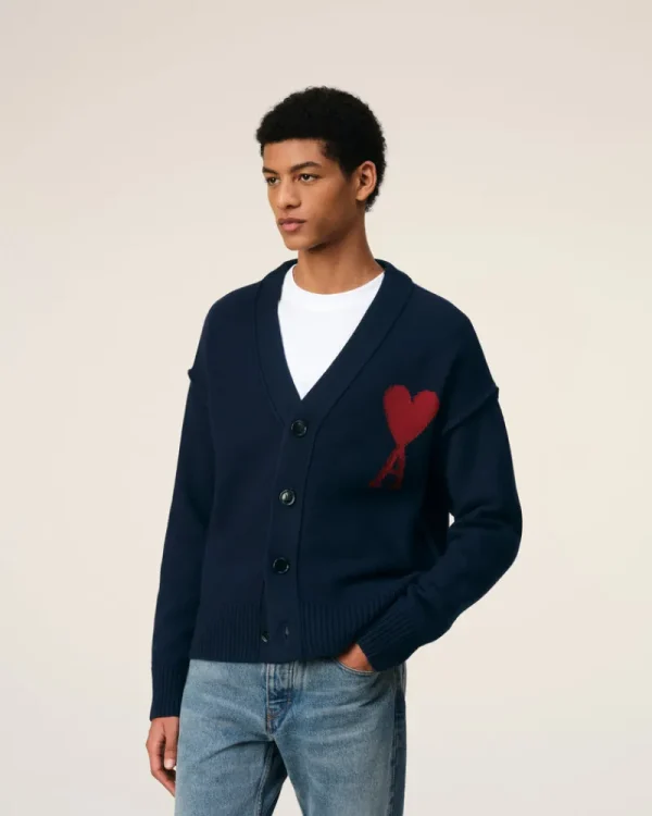 Discount Red Ami de Coeur Cardigan Women Sweaters & Cardigans | Ami De Coeur