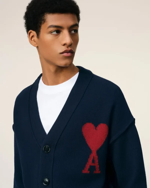 Discount Red Ami de Coeur Cardigan Women Sweaters & Cardigans | Ami De Coeur