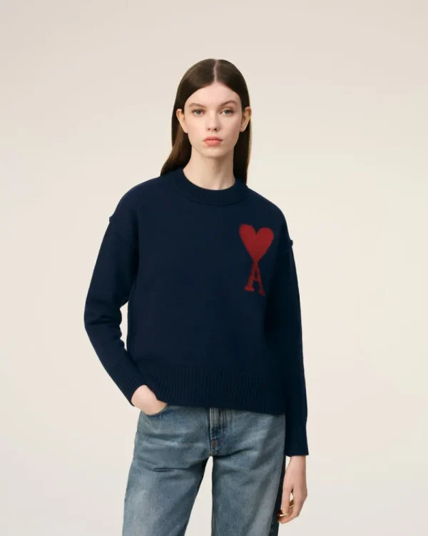Store Red Ami de Coeur Sweater Women Sweaters & Cardigans | Ami De Coeur