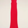 Cheap Red Long Straight Dress Women Dresses & Jumpsuits