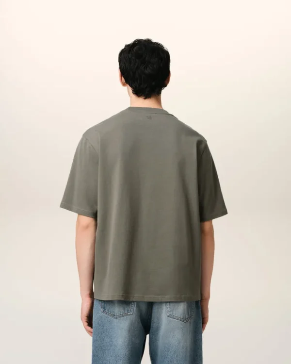 Best Taupe Cotton Tonal Ami de Coeur T-Shirt Women T-shirts & Polos | Ami De Coeur