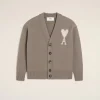 Fashion Taupe Wool Ami de Coeur Cardigan Women Sweaters & Cardigans | Ami De Coeur
