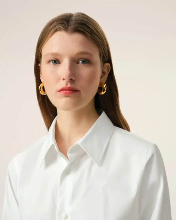 Sale Cotton Ami de Coeur Classic Shirt Women Shirts | Ami De Coeur