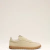 Shop Yellow Leather Low Top Step Sneakers Women Sneakers | Sneakers