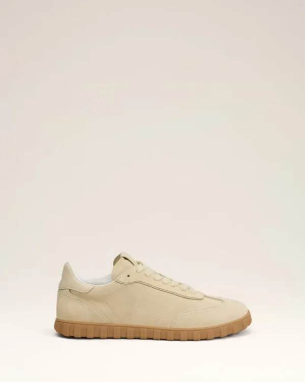 Shop Yellow Leather Low Top Step Sneakers Women Sneakers | Sneakers