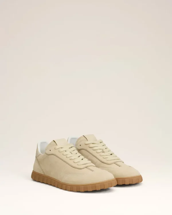 Shop Yellow Leather Low Top Step Sneakers Women Sneakers | Sneakers