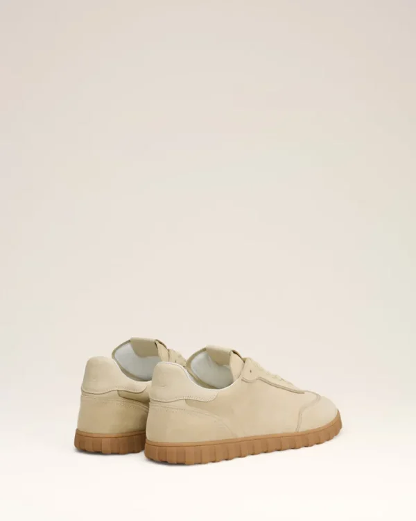 Shop Yellow Leather Low Top Step Sneakers Women Sneakers | Sneakers