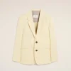 Flash Sale Yellow Wool Semi-Lined Jacket Coats & Jackets | Tailoring