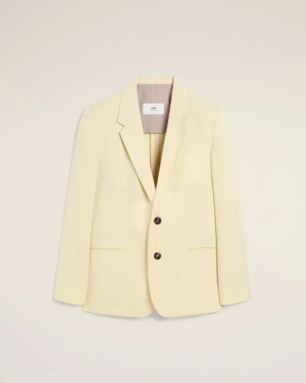 Flash Sale Yellow Wool Semi-Lined Jacket Coats & Jackets | Tailoring